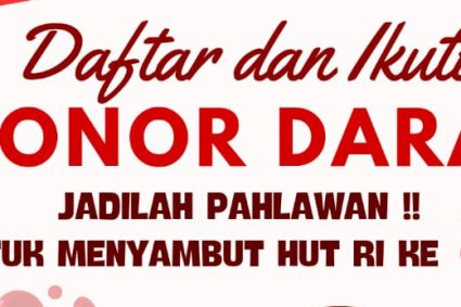 Share Your Blood, Save Their Life – Aksi Donor Darah PMR Wira SMAN 1 Tanjung Bintang